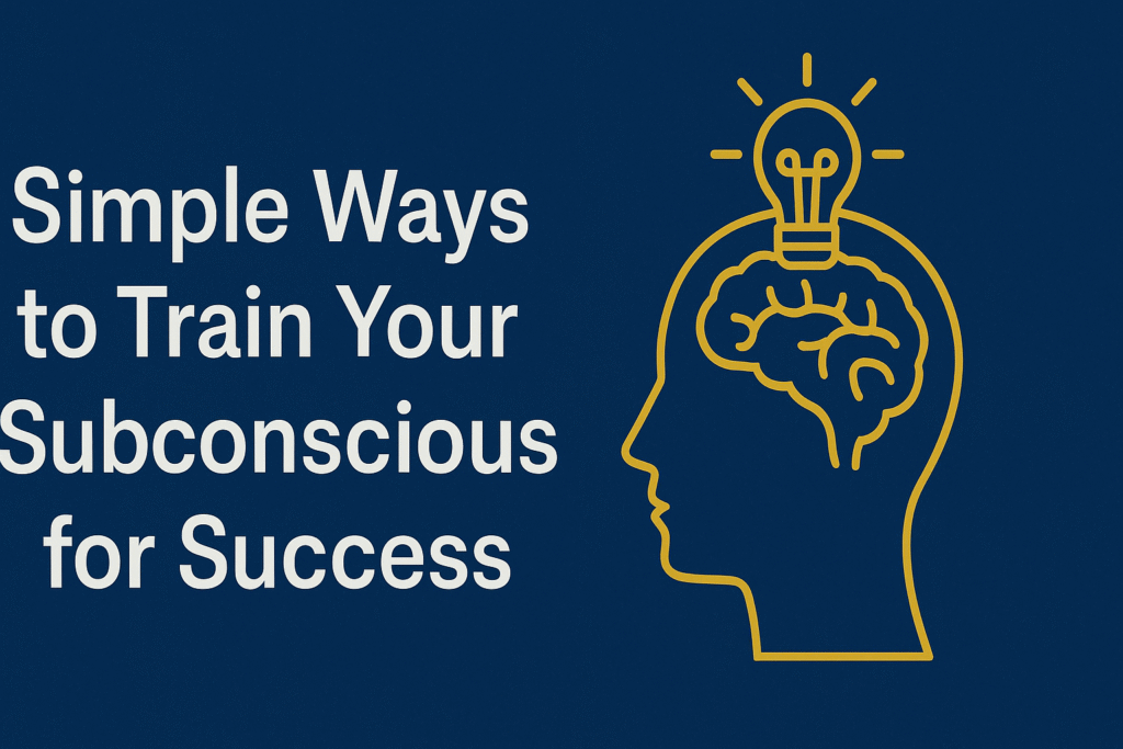 Simple Ways to Train Your Subconscious for Success