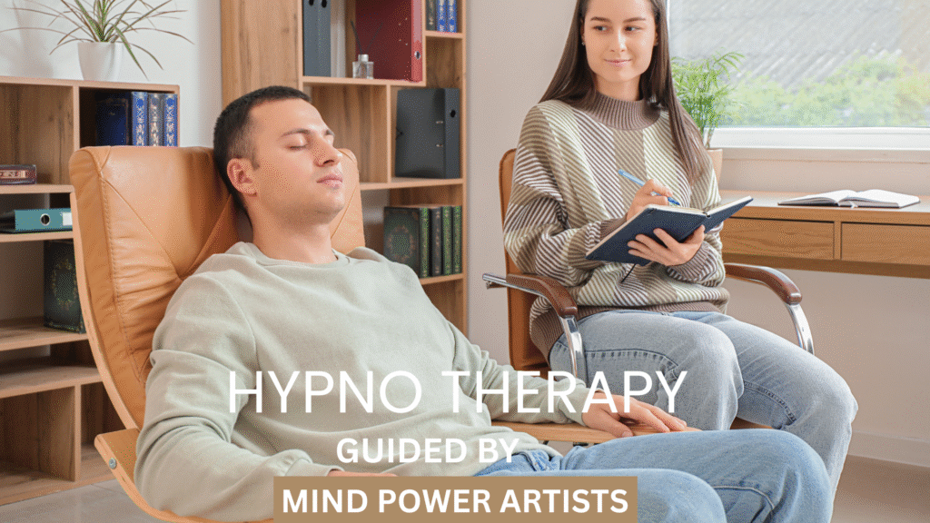 Hypno therapy guided by Man Power Artists