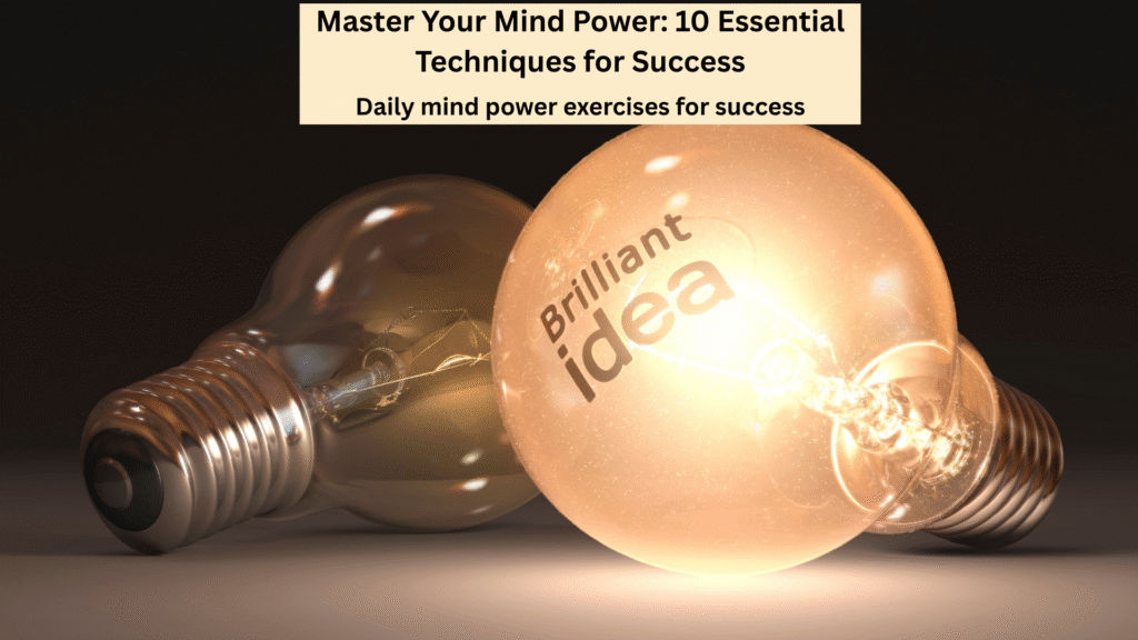 mind power techniques Guided By Mind Power Artists
