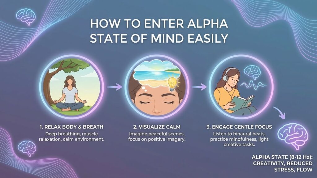 How to Enter Alpha State of Mind Easily