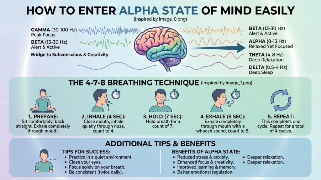How to Enter Alpha State of Mind Easily