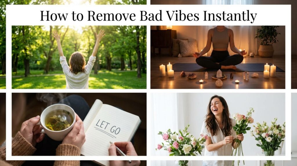 How to Remove Bad Vibes Instantly