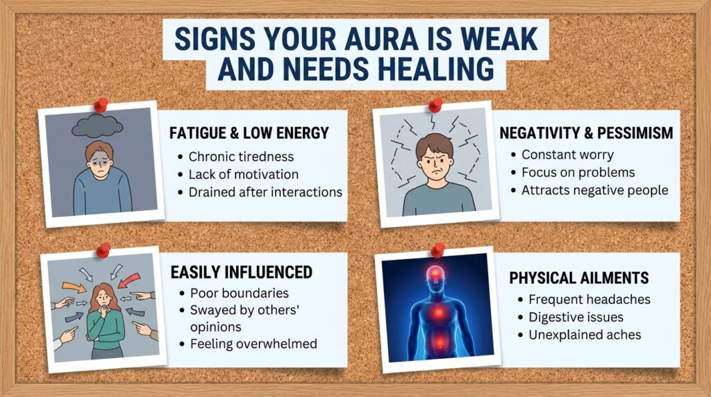 Signs Your Aura Is Weak and Needs Healing