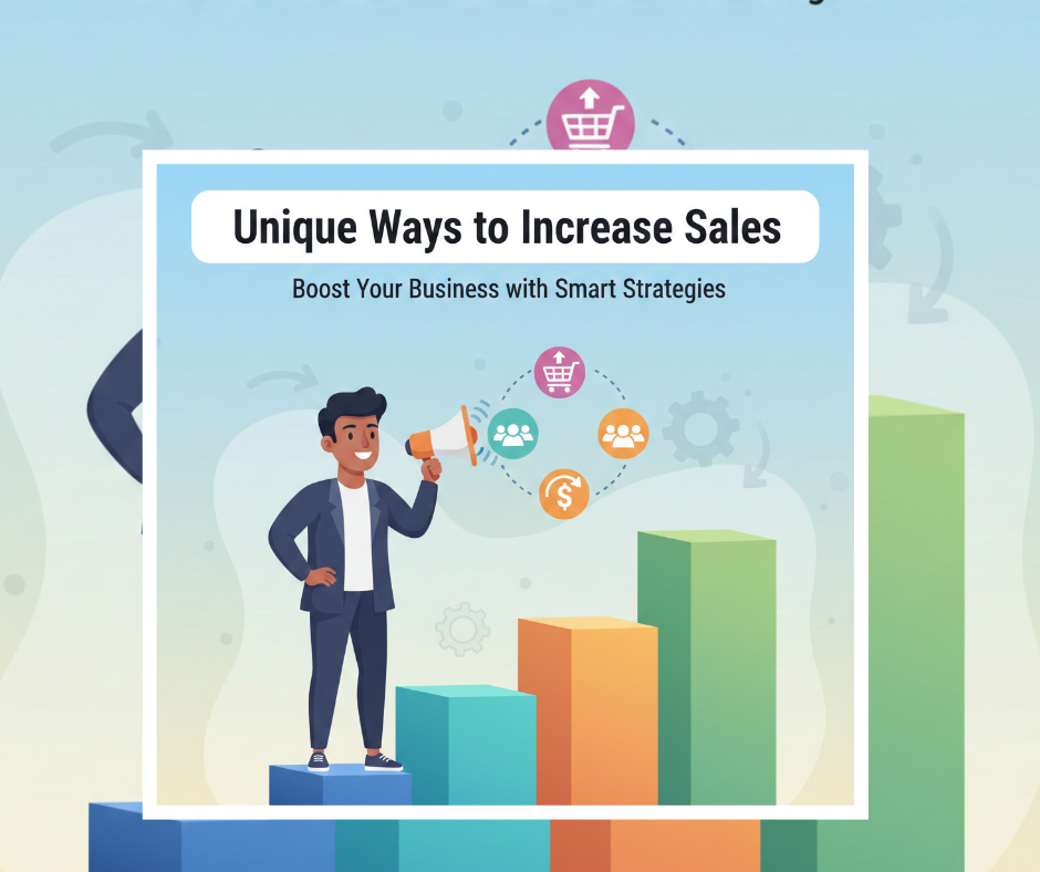 Unique ways to increase sales
