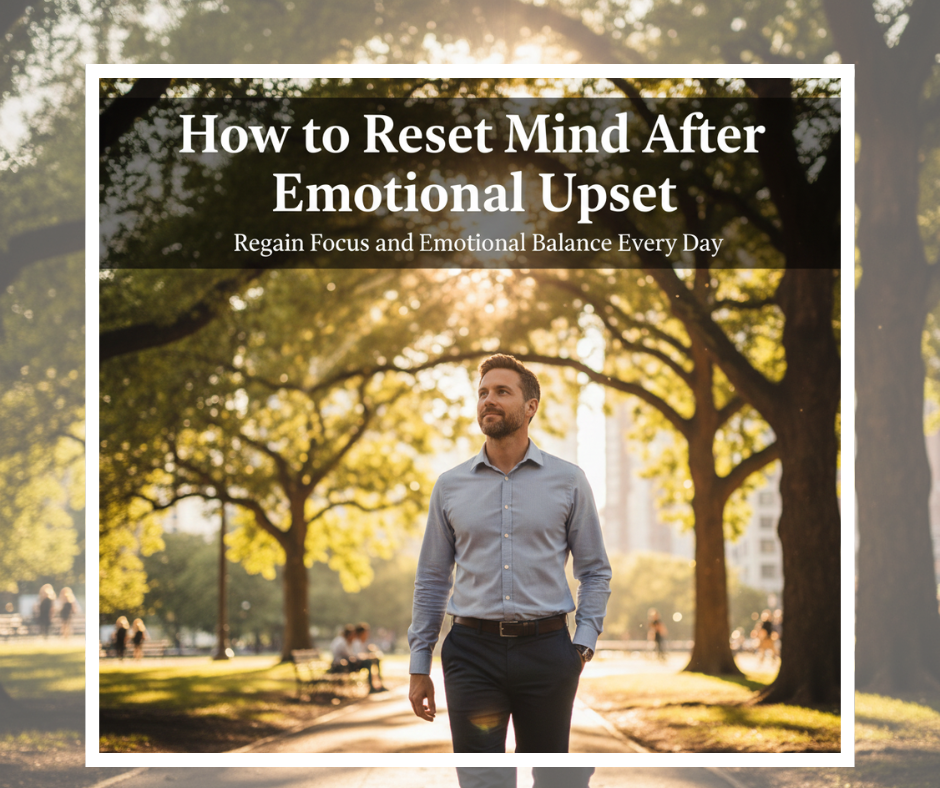 How to Reset Mind After Emotional Upset