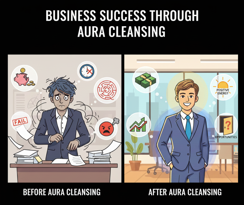 Business Success Through Aura Cleansing