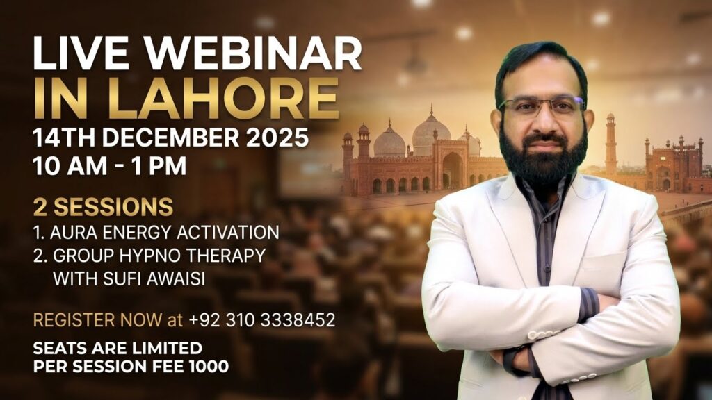 Live_webinar_in_lahore on aura energy activation and hypnotherapy