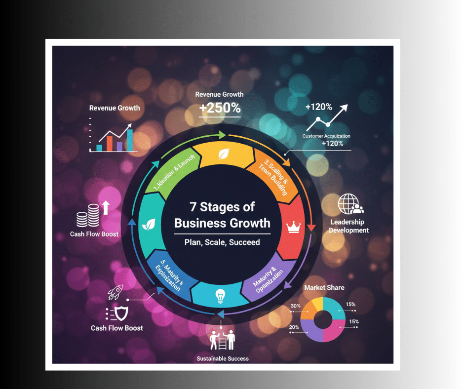 7 stages of business growth